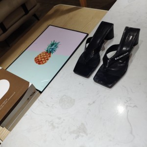 발렌시아가 여자 슬리퍼 6cm