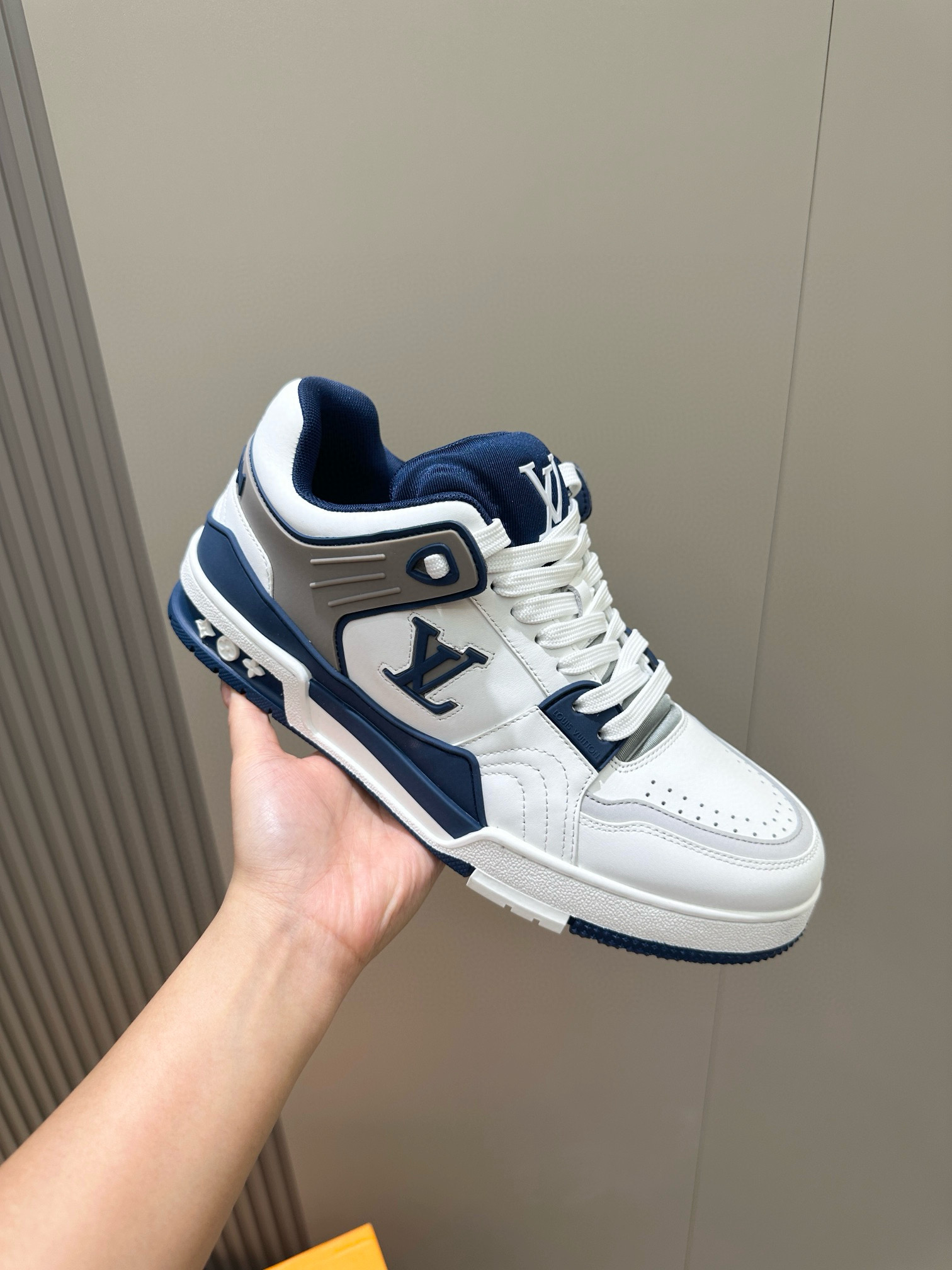 루이비통 트레이너 남자 스니커즈 신발 운동화