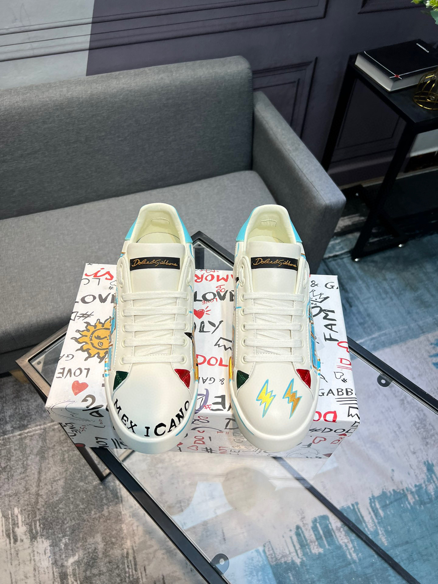 돌체앤가바나 남녀공용 신발 운동화