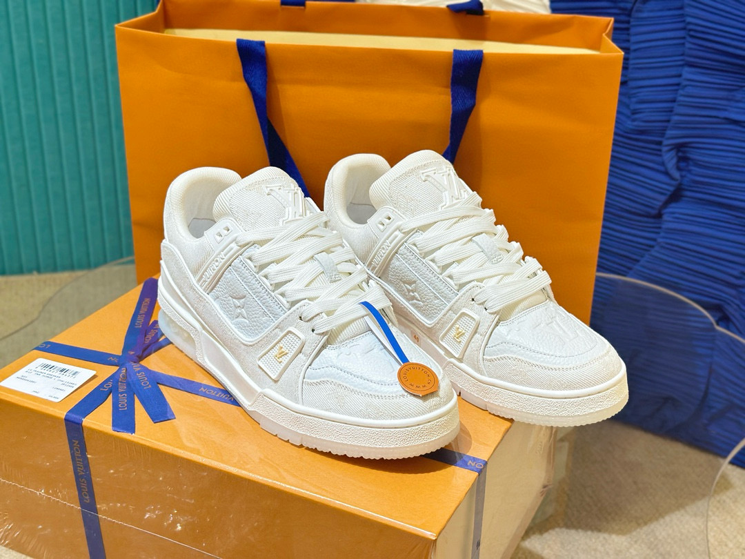 루이비통 트레이너 남녀공용 스니커즈 신발 운동화