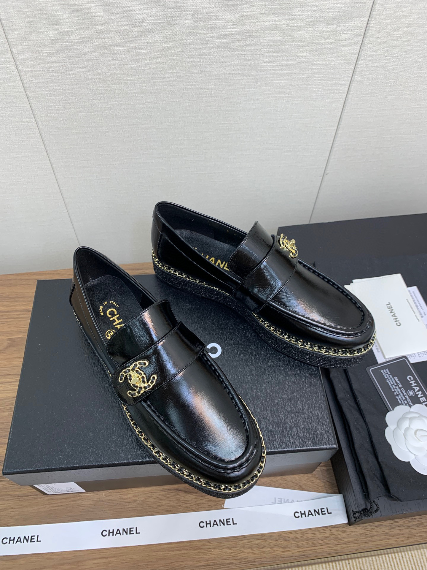 샤넬 여자 구두 4cm