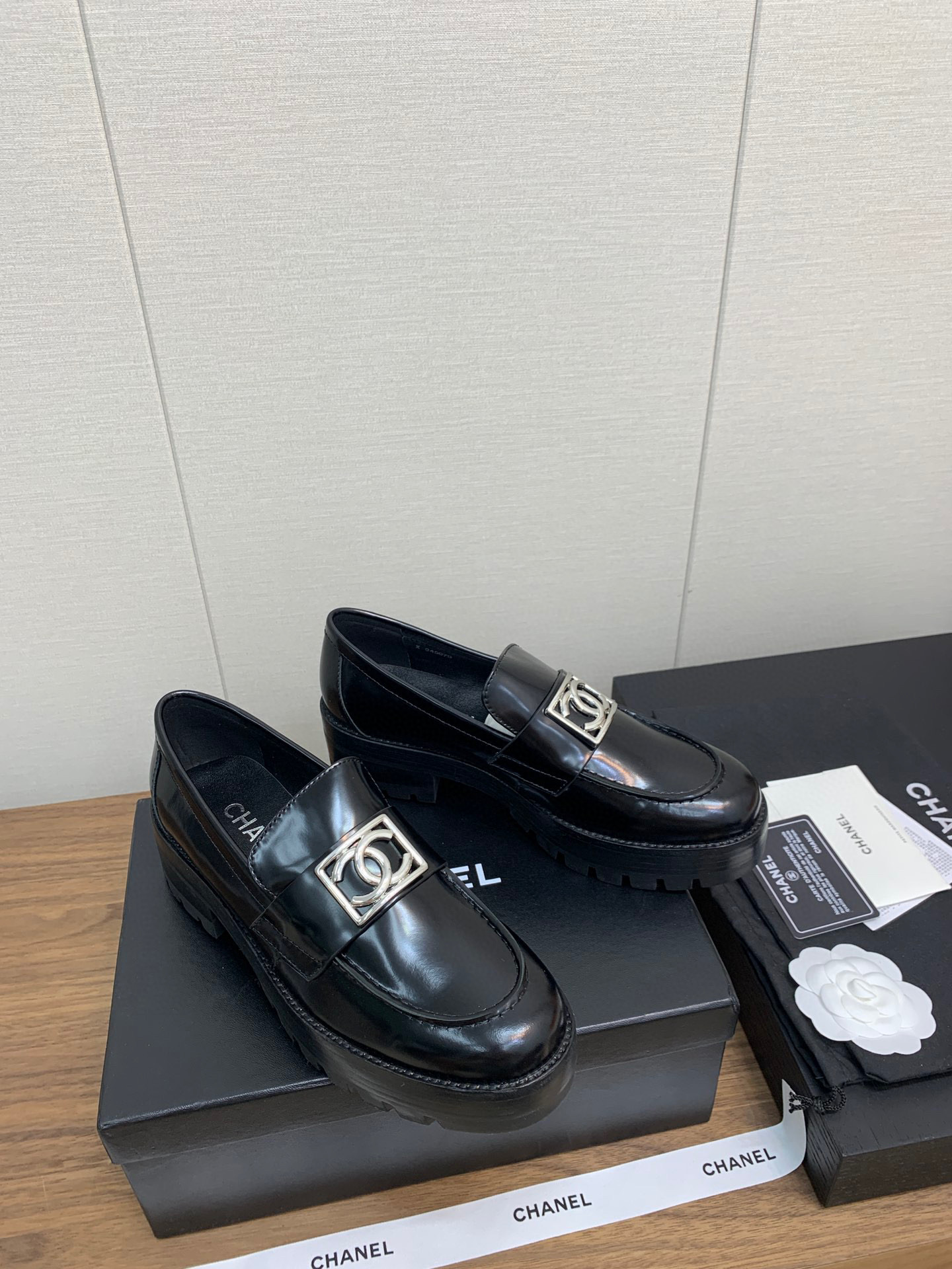 샤넬 여자 구두 4cm