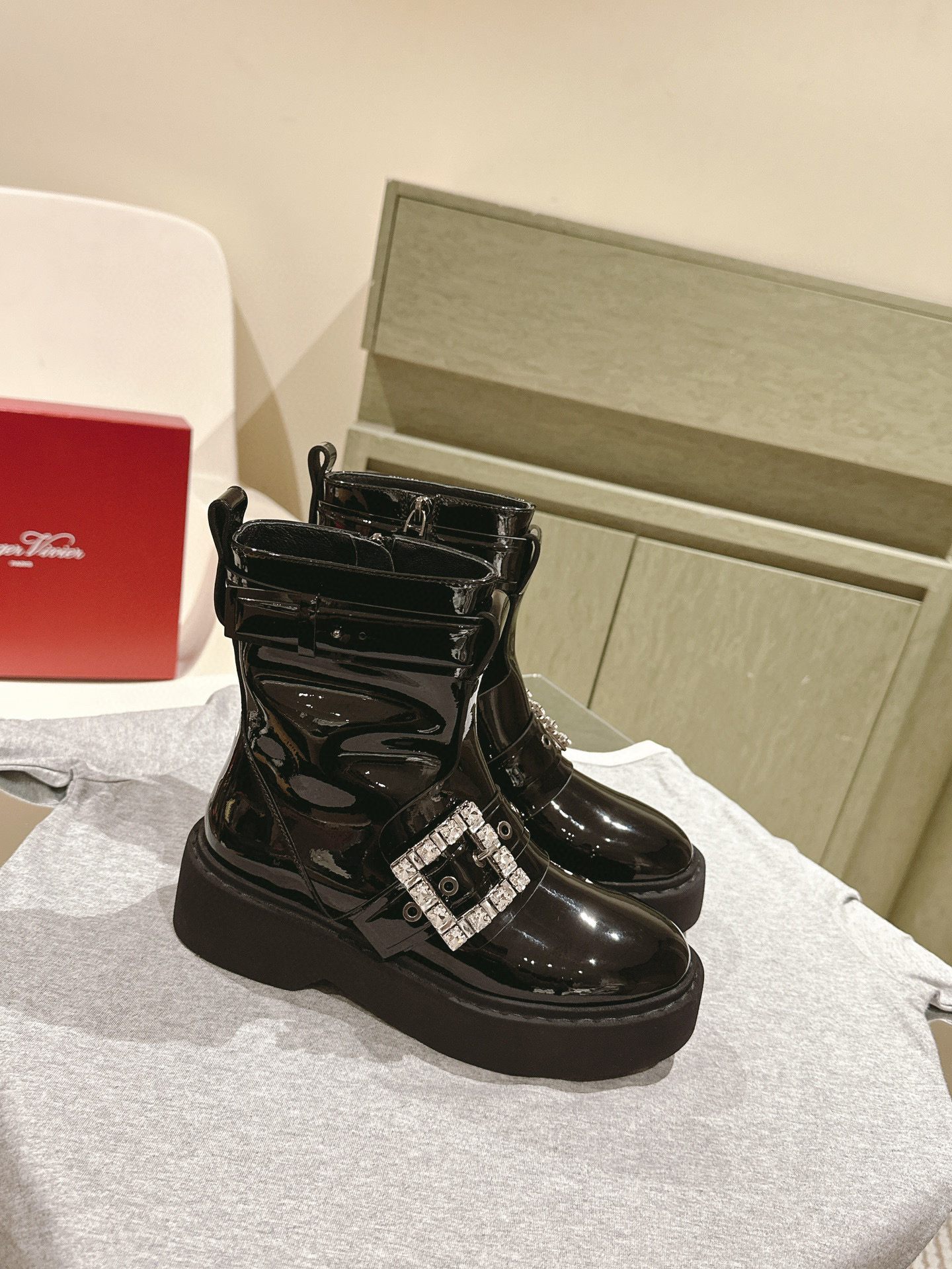 로저비비에 여자 부츠