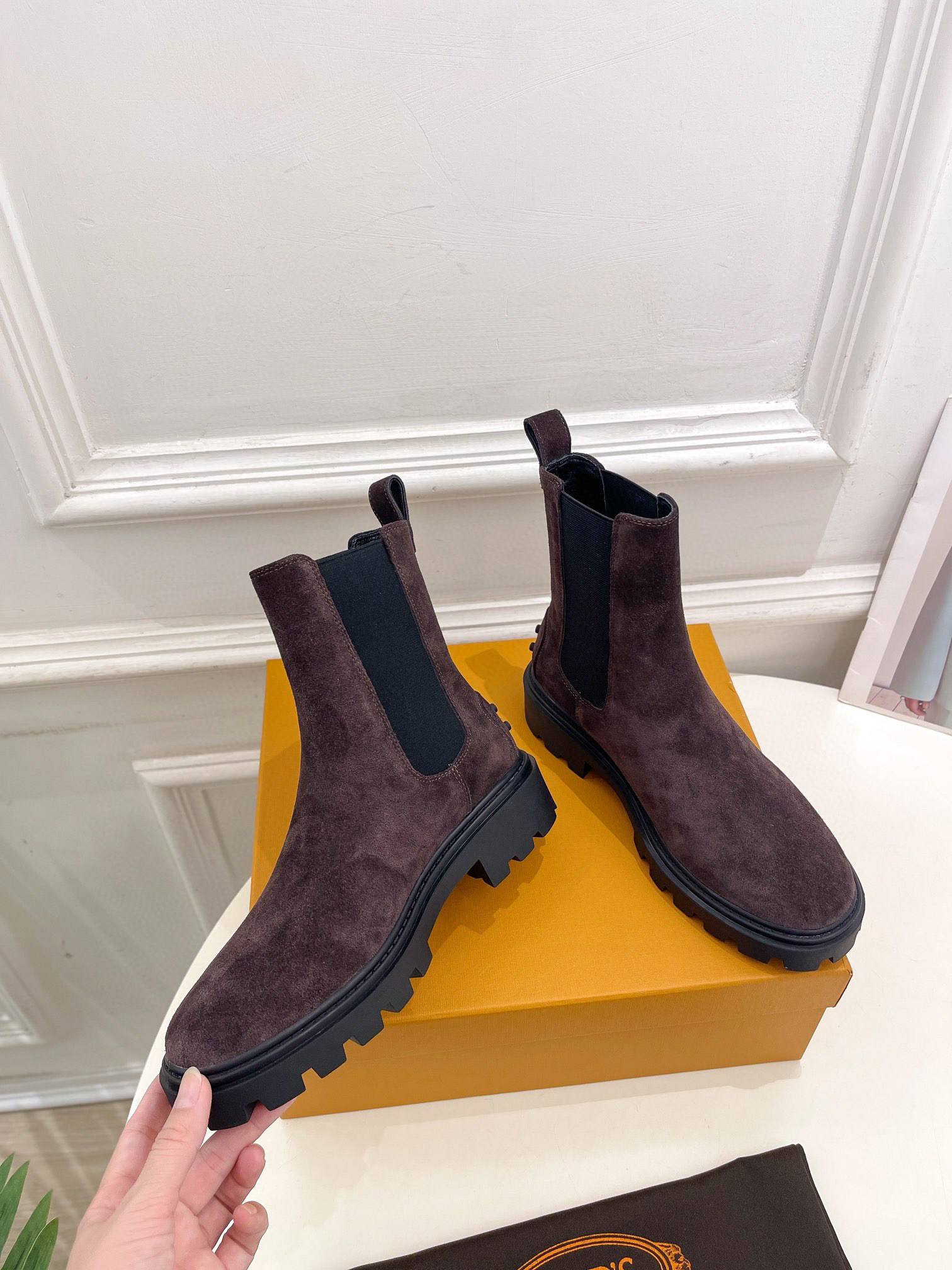 토즈 4cm 여자 부츠