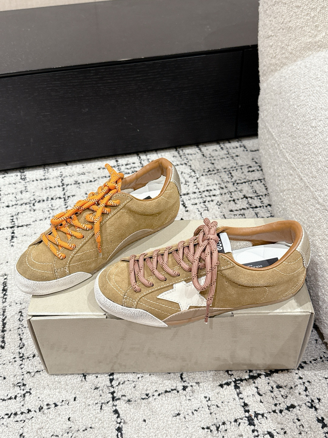 골든구스 3.5cm 여자 스니커즈 신발 운동화