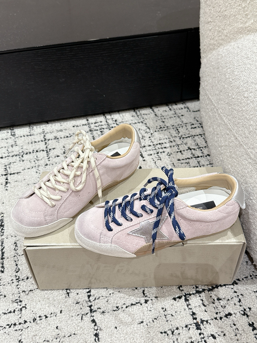 골든구스 3.5cm 여자 스니커즈 신발 운동화