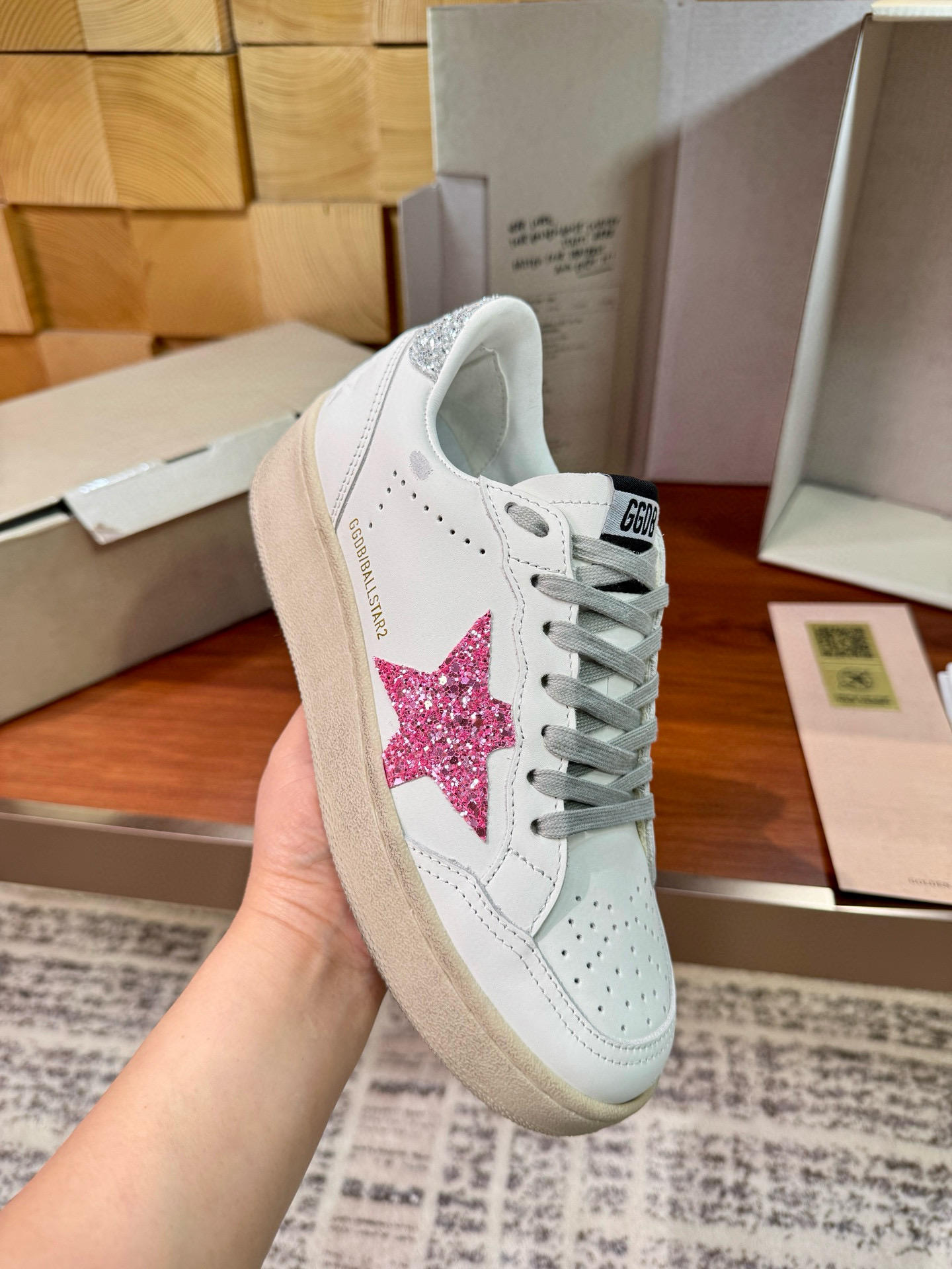 골든구스 3cm 남녀공용 스니커즈 신발 운동화