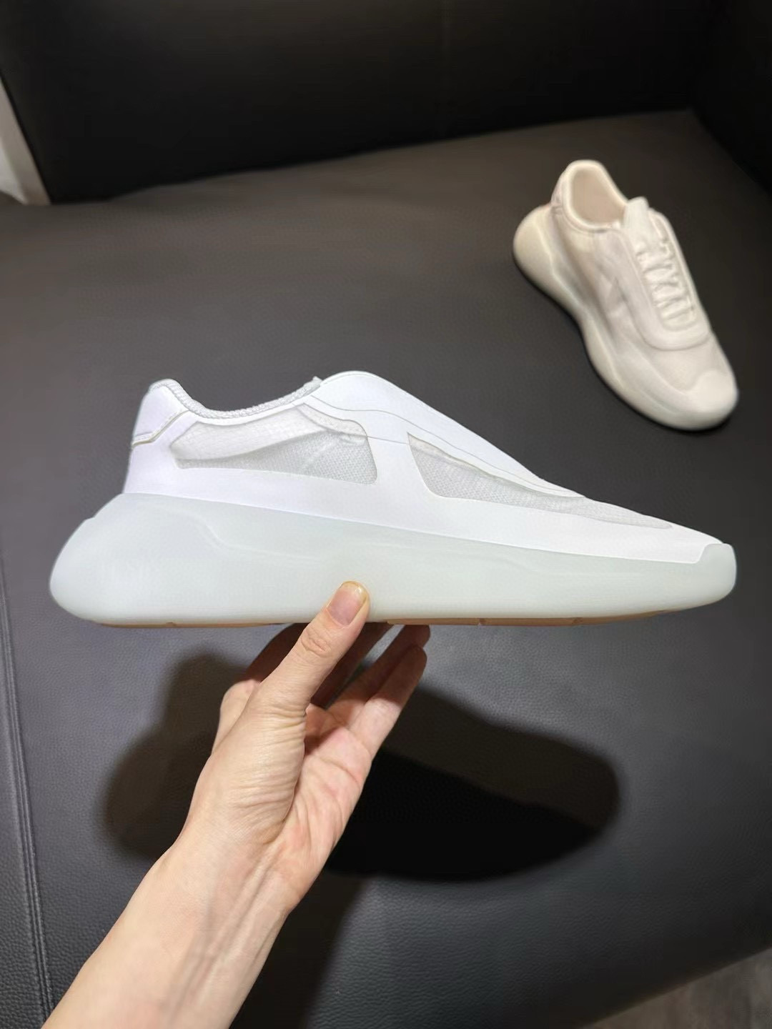 프라다 남자 스니커즈 신발 운동화