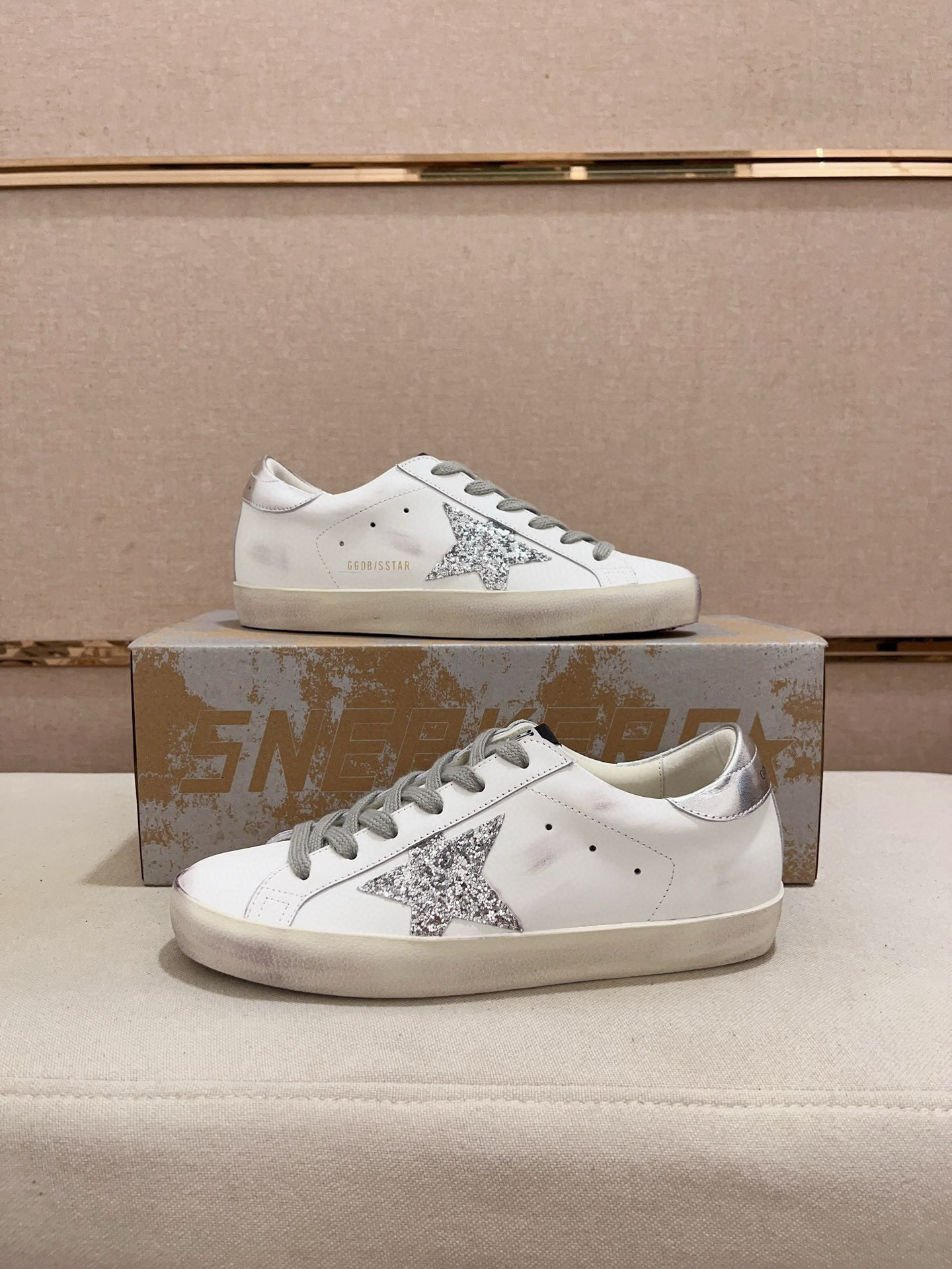 골든구스 키높이 3.5cm 남녀공용 스니커즈 신발 운동화