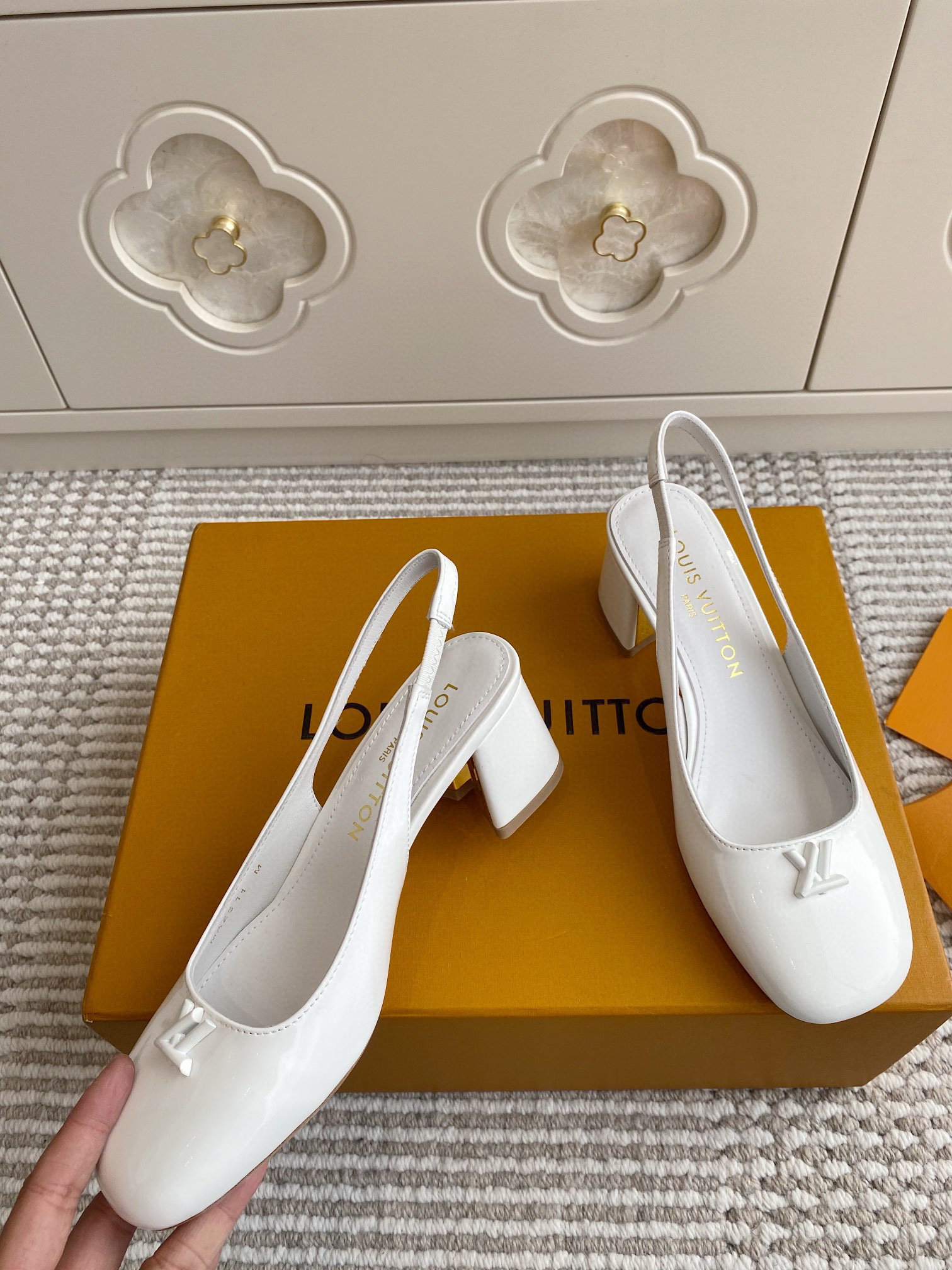루이비통 여자 구두 5.5cm