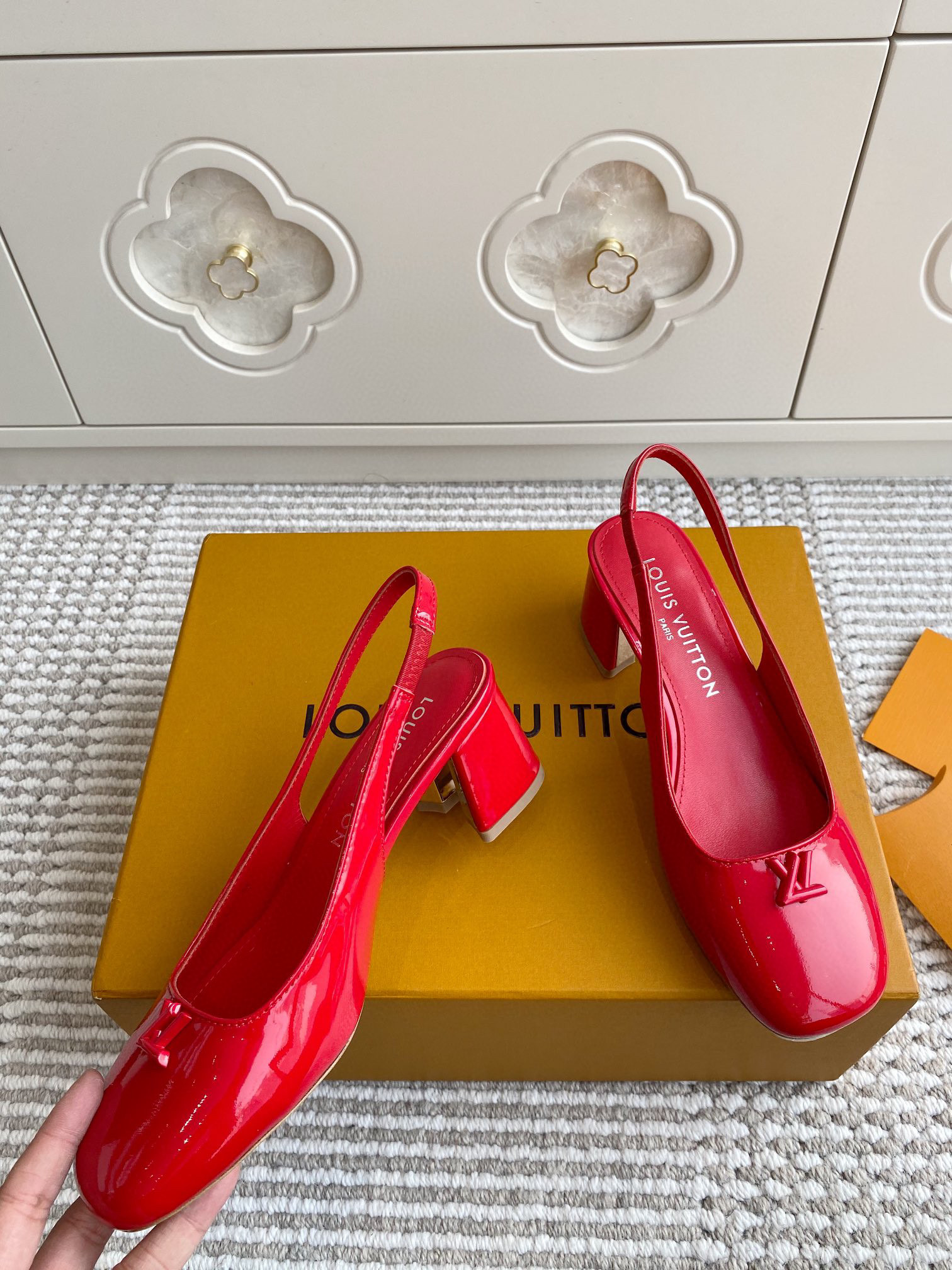 루이비통 여자 구두 5.5cm