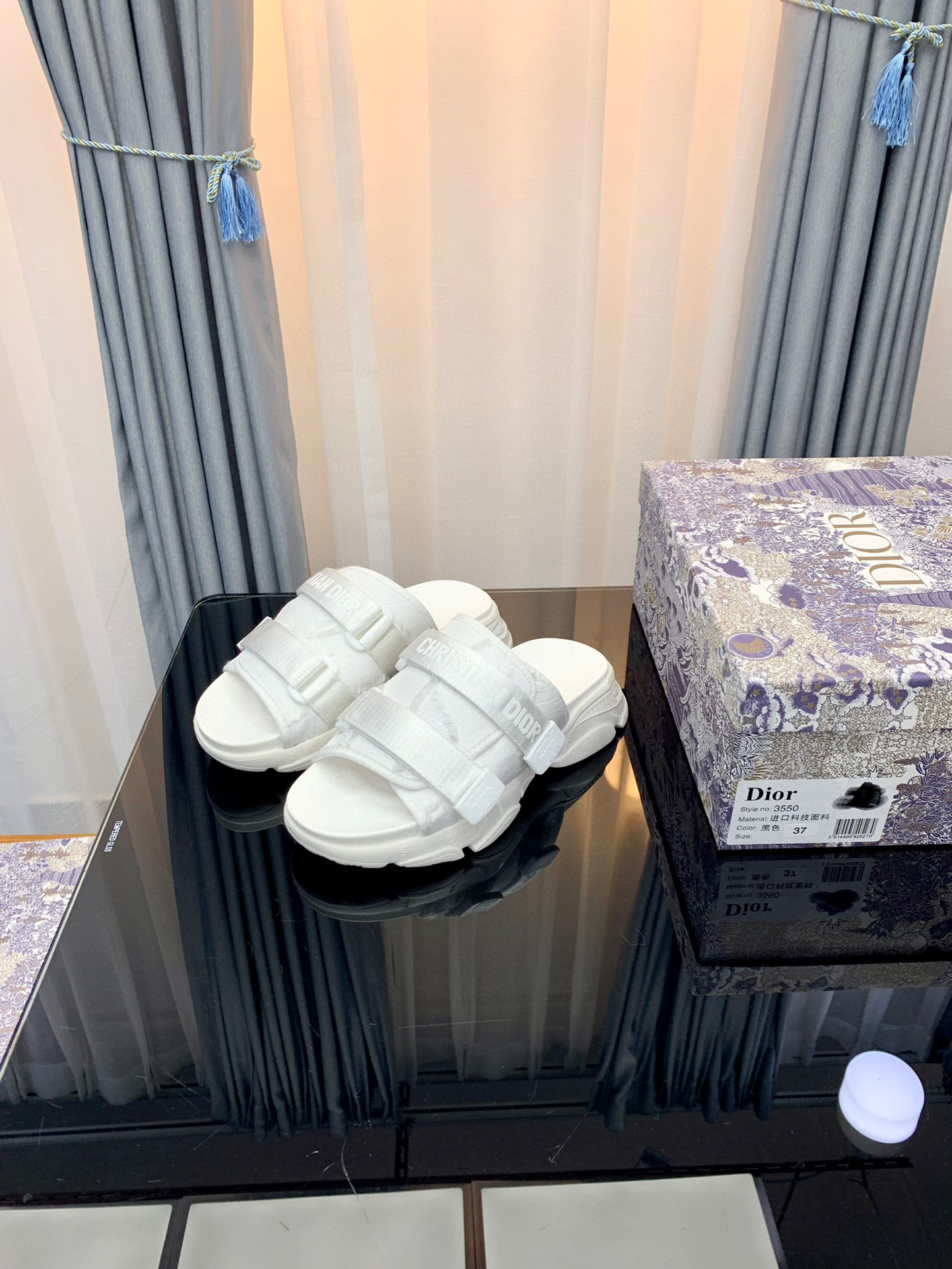 디올 여자 슬리퍼 5cm