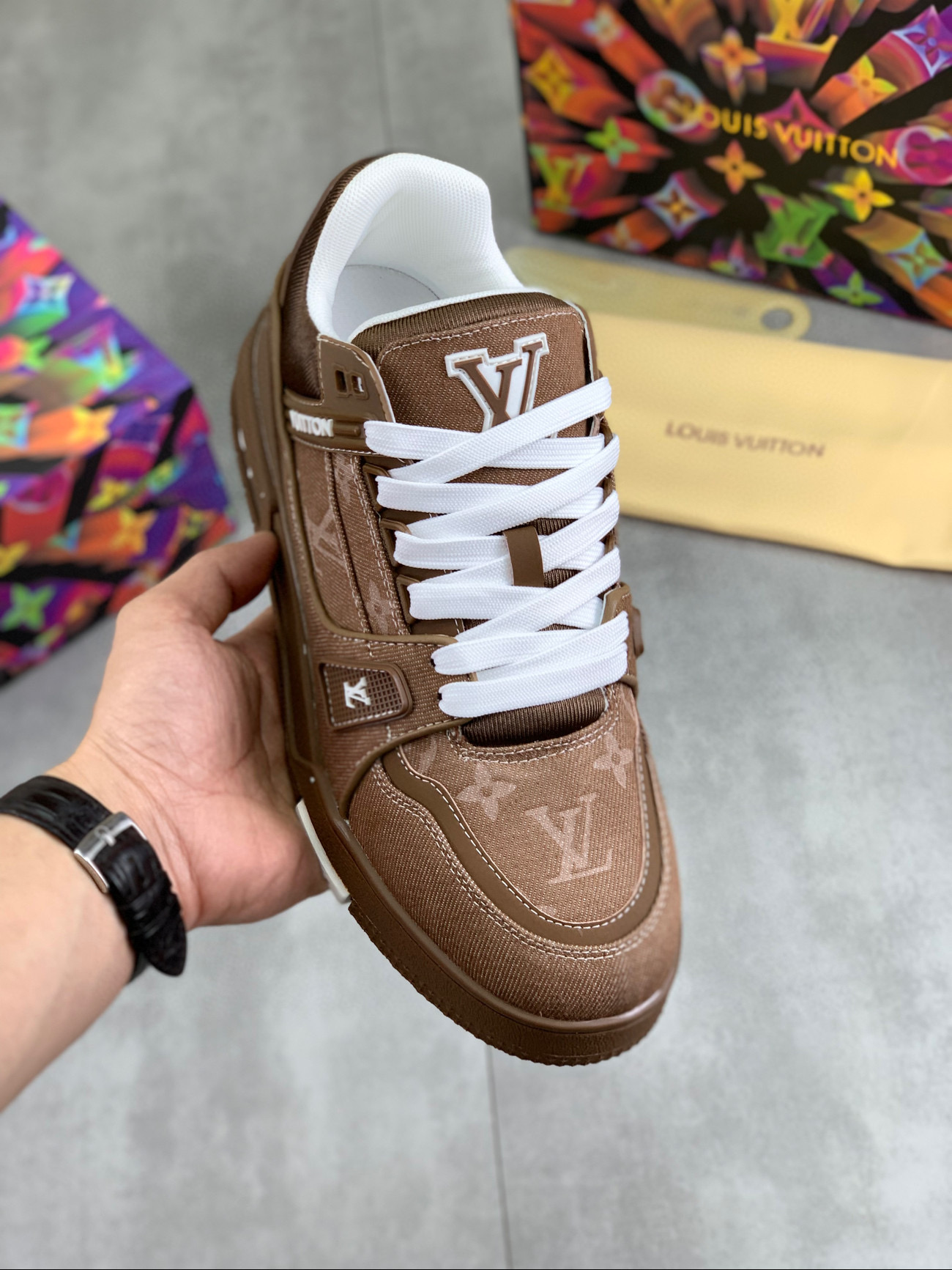 루이비통 남자 신발 운동화 스니커즈