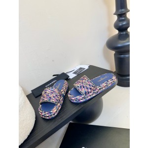 샤넬 여자 슬리퍼