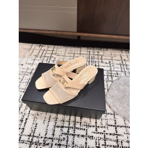 샤넬 여자 슬리퍼