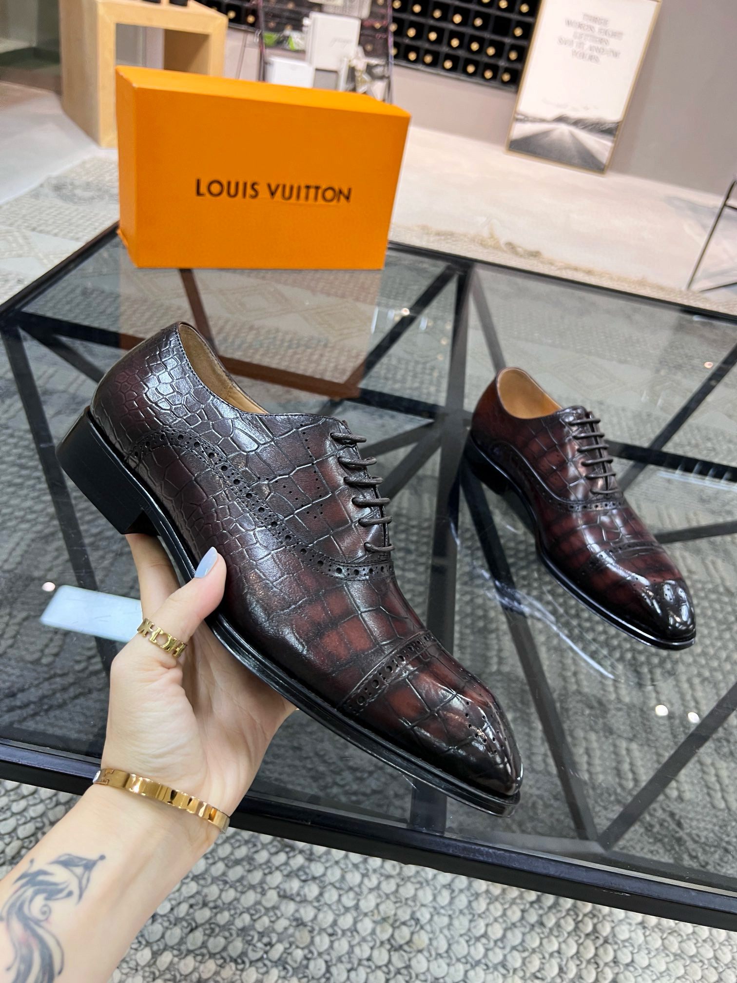 루이비통 남자 구두