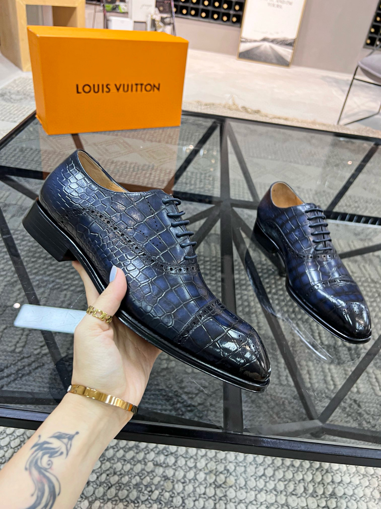 루이비통 남자 구두