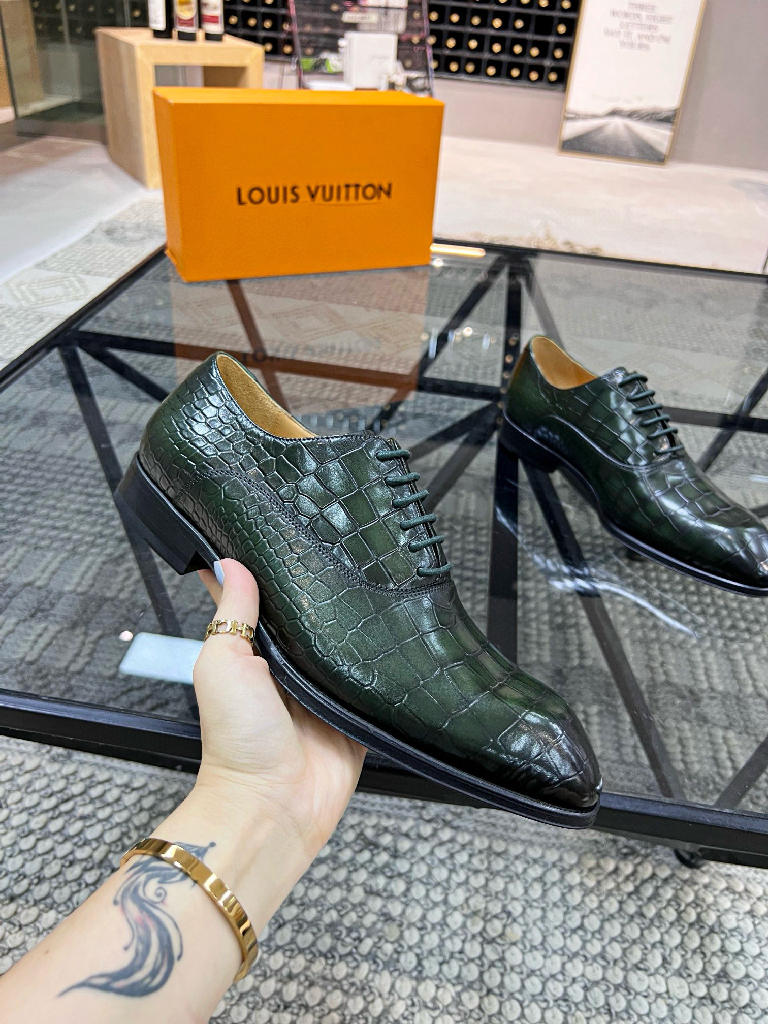 루이비통 남자 구두
