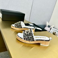 샤넬 여자 슬리퍼 6.5cm
