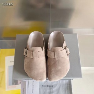 발렌시아가 남녀공용 슬리퍼