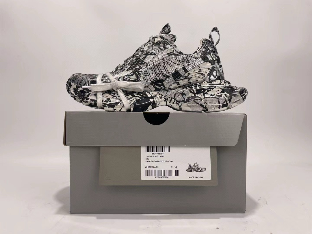 발렌시아가 3XL 남여공용 신발 운동화 스니커즈