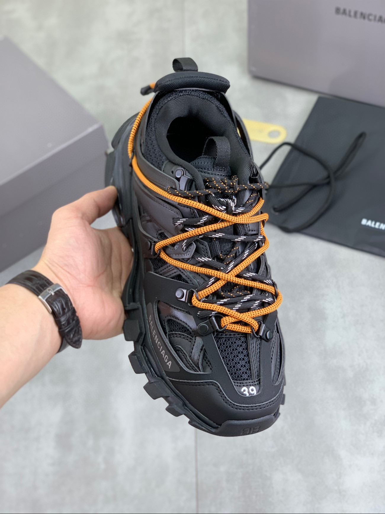 발렌시아가 트랙 남녀공용 신발 운동화 스니커즈