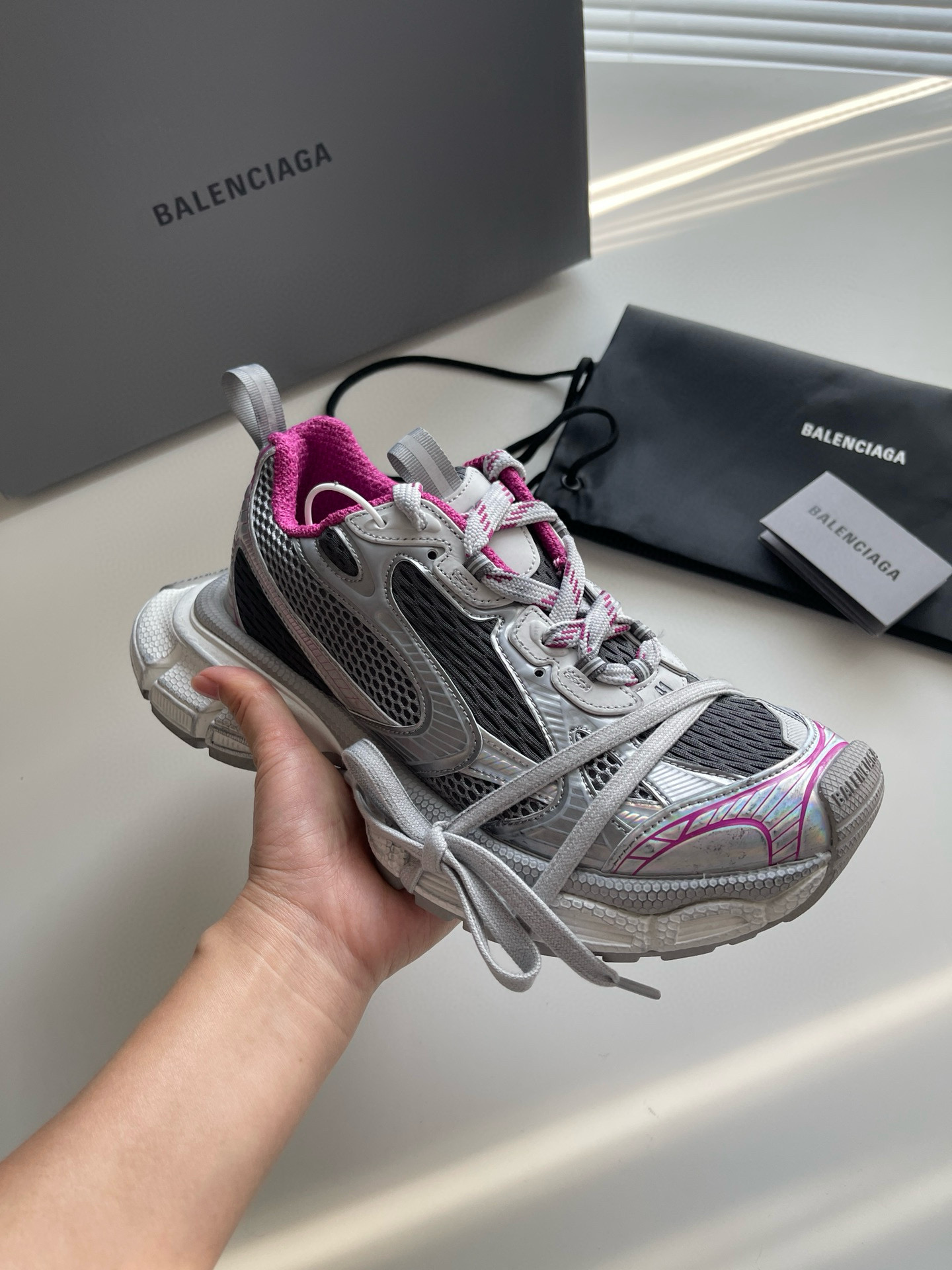 발렌시아가 3XL 남여공용 신발 운동화 스니커즈