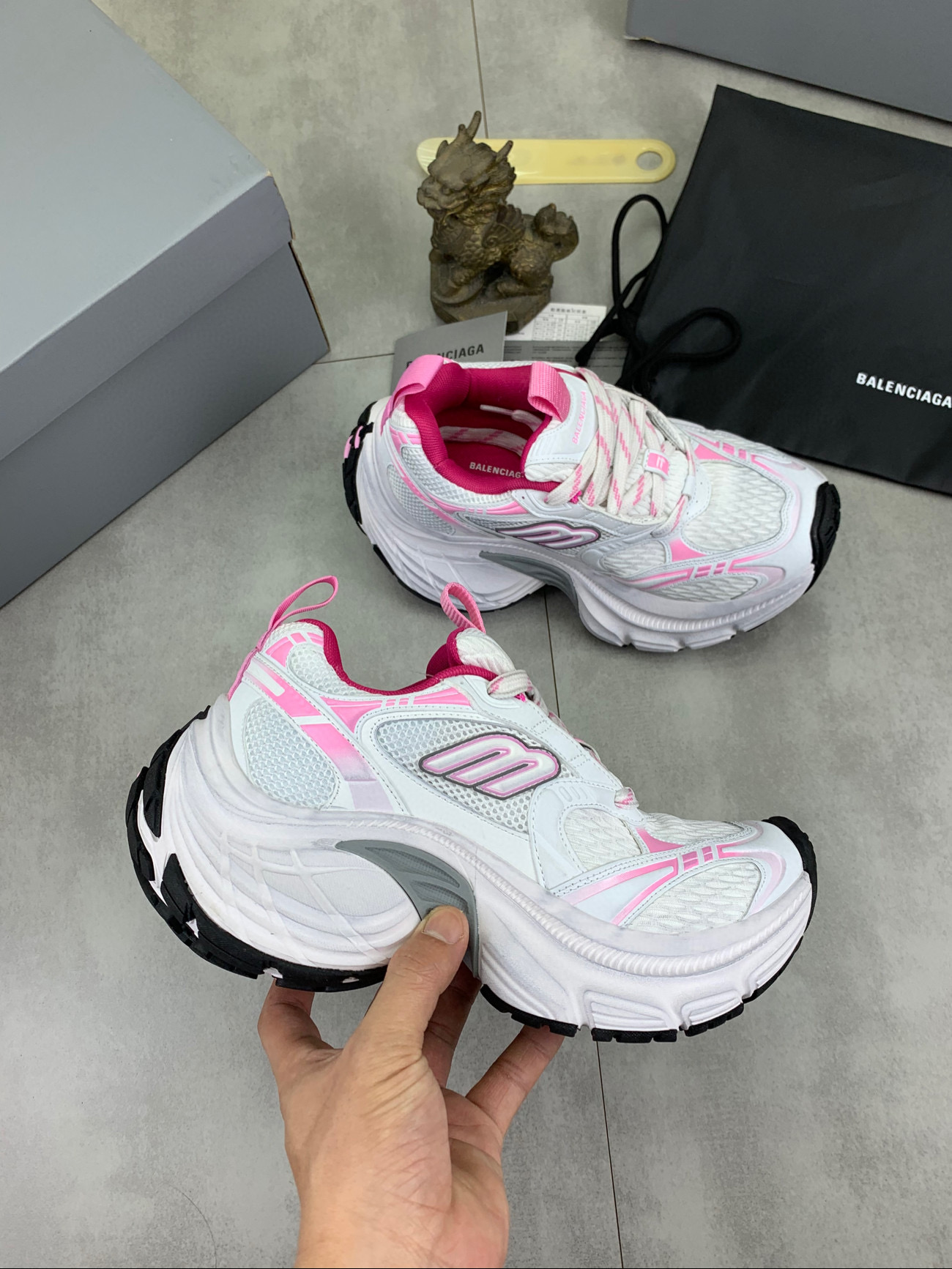 발렌시아가 6XL 남여공용 신발 운동화 스니커즈