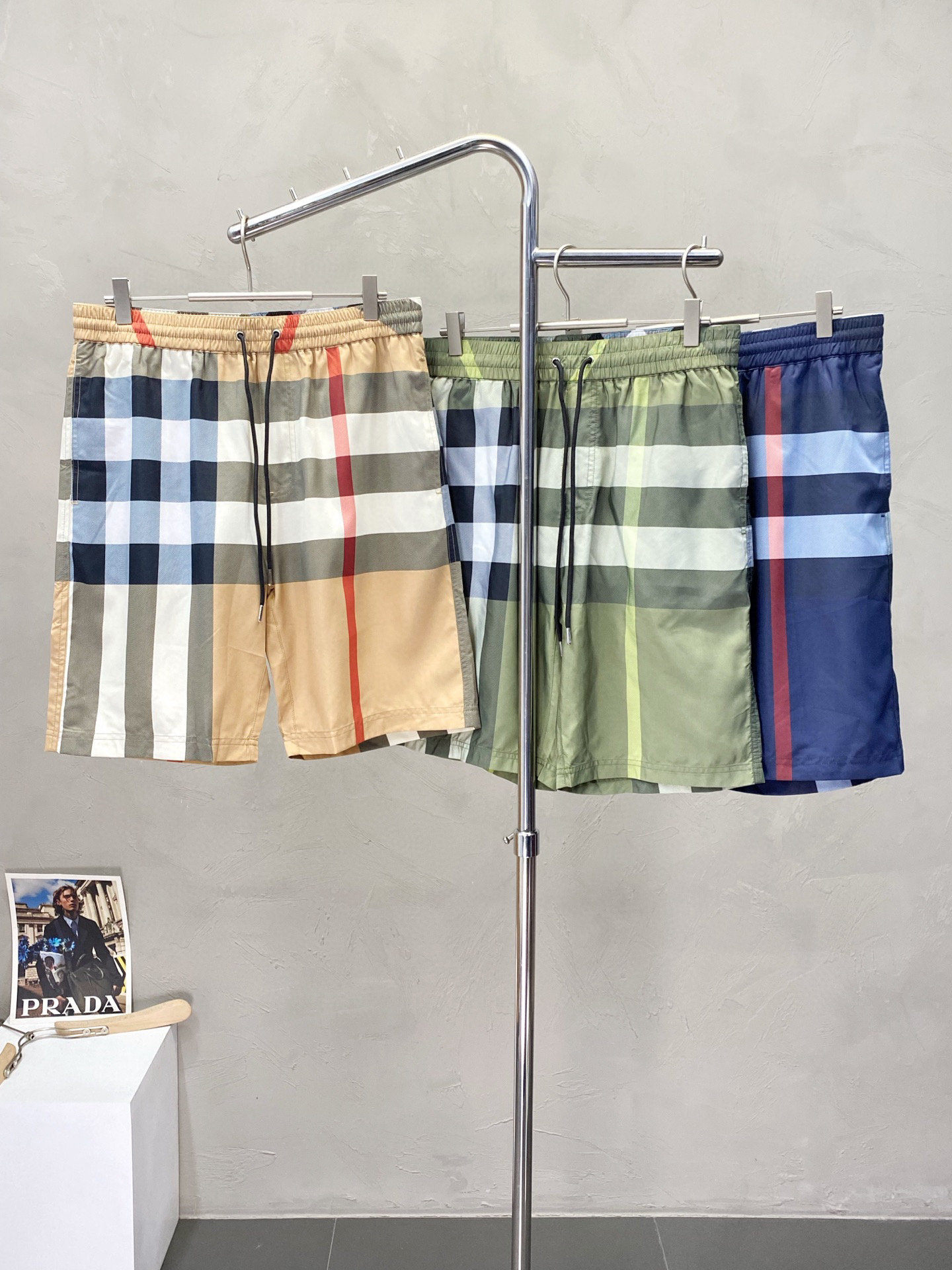 버버리 남자 반바지