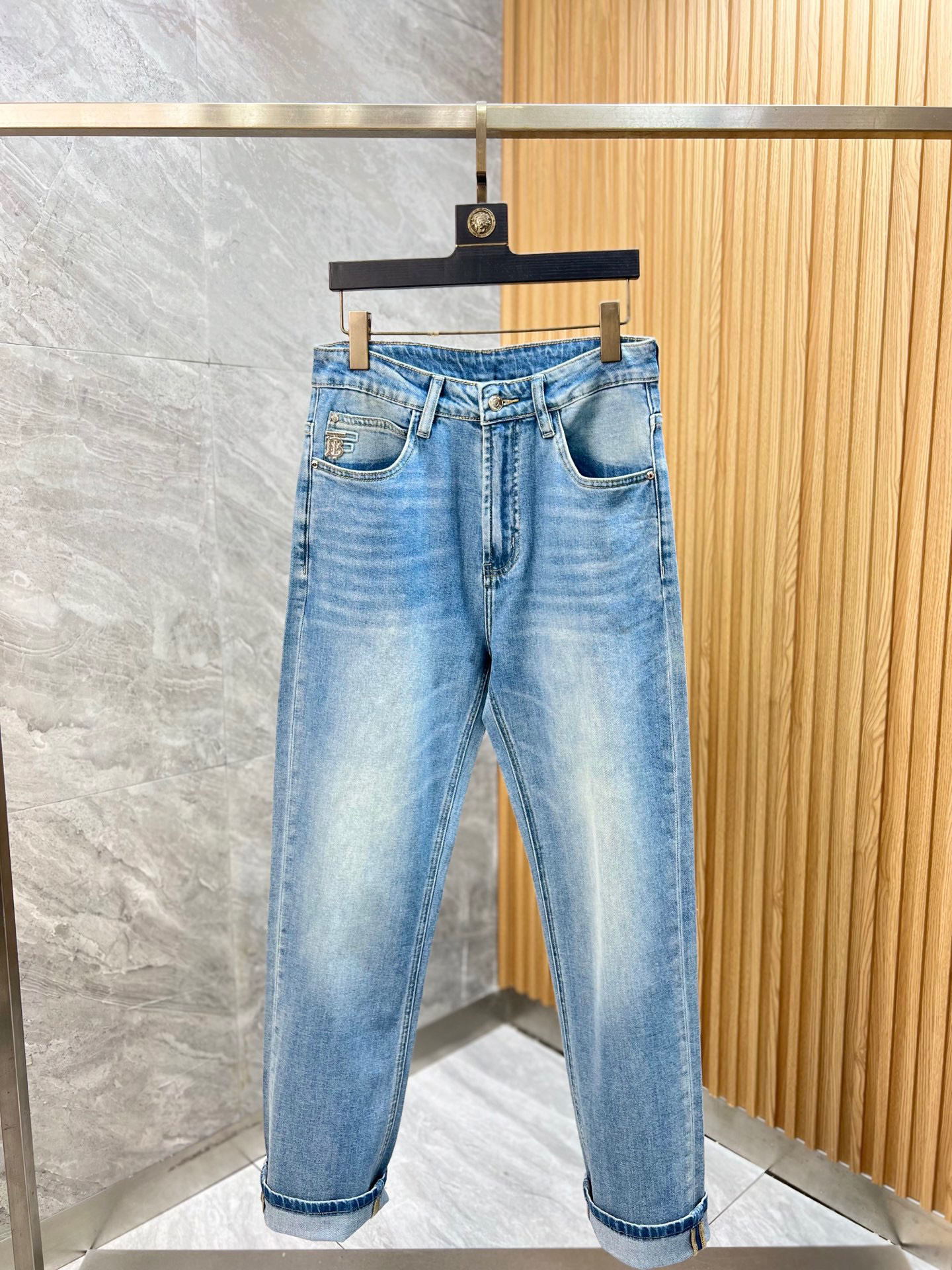 버버리 남자 청바지
