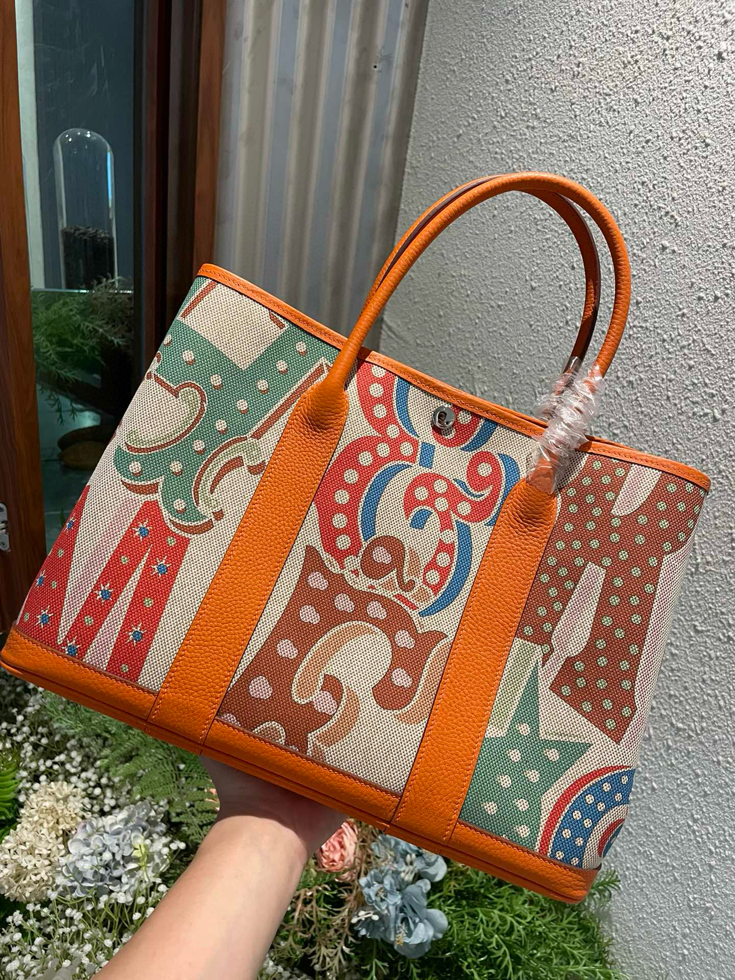 에르메스 가든파티 30cm 36cm 토고가죽 여자가방