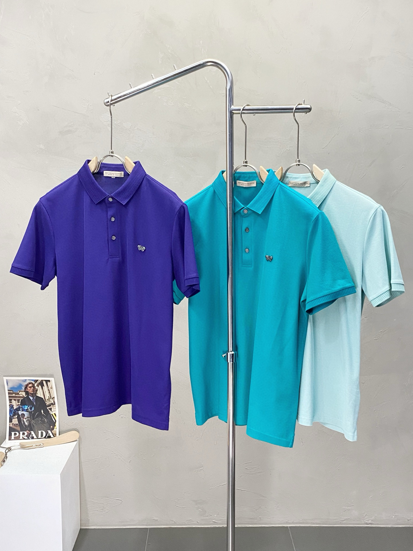 보테가베네타 3컬러 남자 반팔티