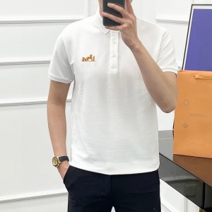 에르메스 2컬러 남자 반팔티