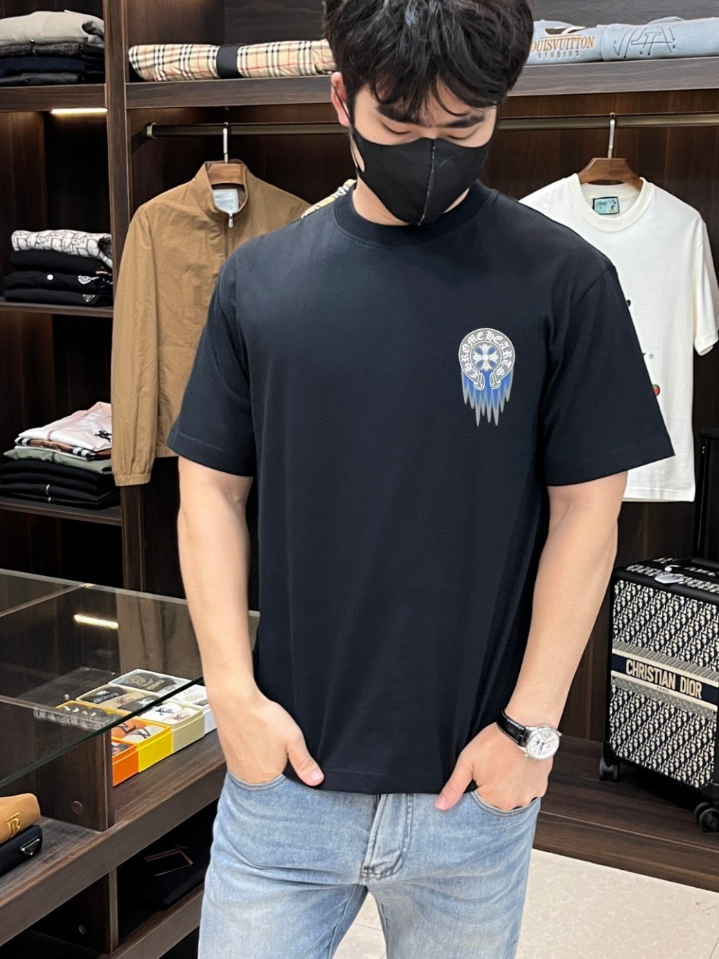 크롬하츠 남자 반팔티