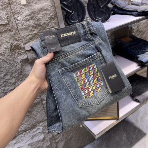 펜디 남자 청바지