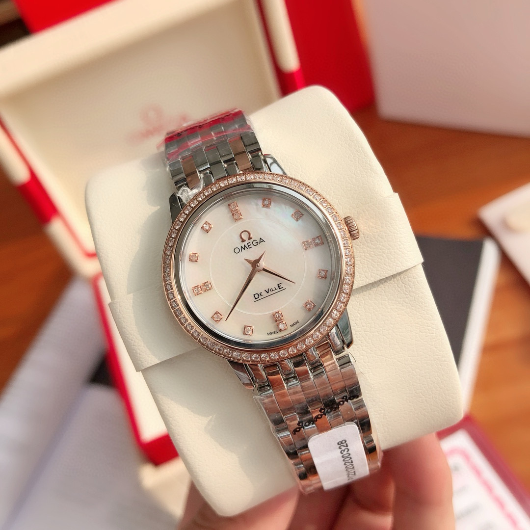 오메가 미러급 여자시계