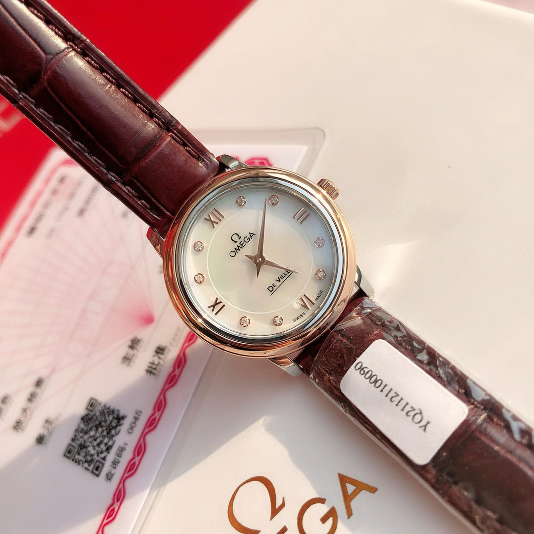 오메가 미러급 여자시계