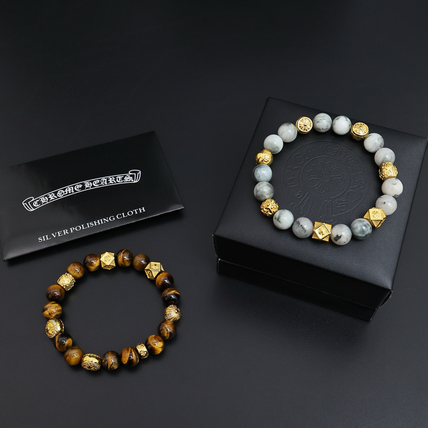 크롬하츠 2컬러 팔찌