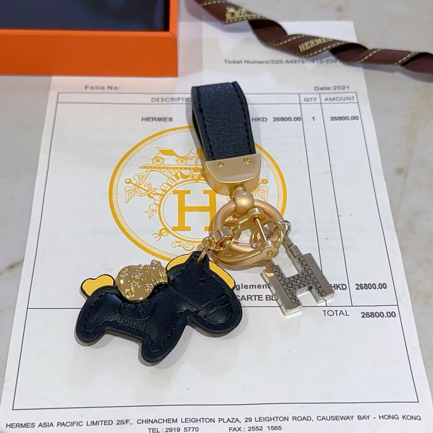 에르메스 열쇠고리 키링