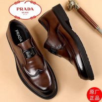 프라다 2컬러 남자 구두