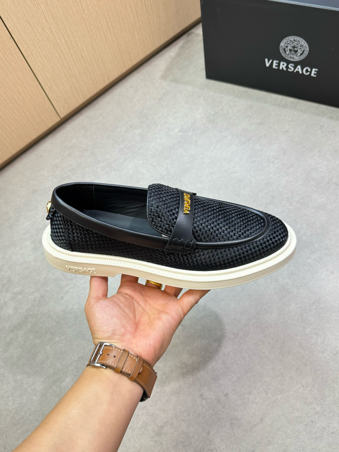 베르사체 남자 구두