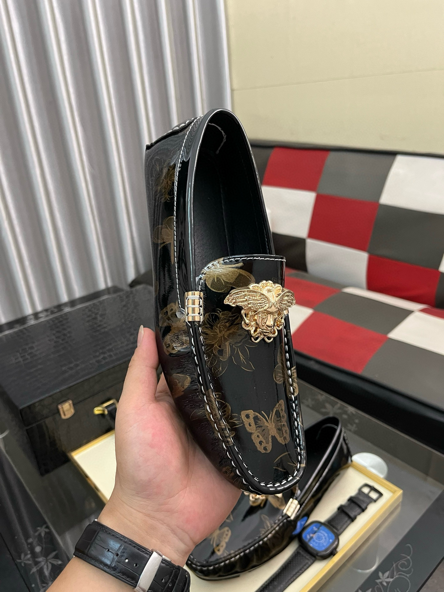 베르사체 남자 구두