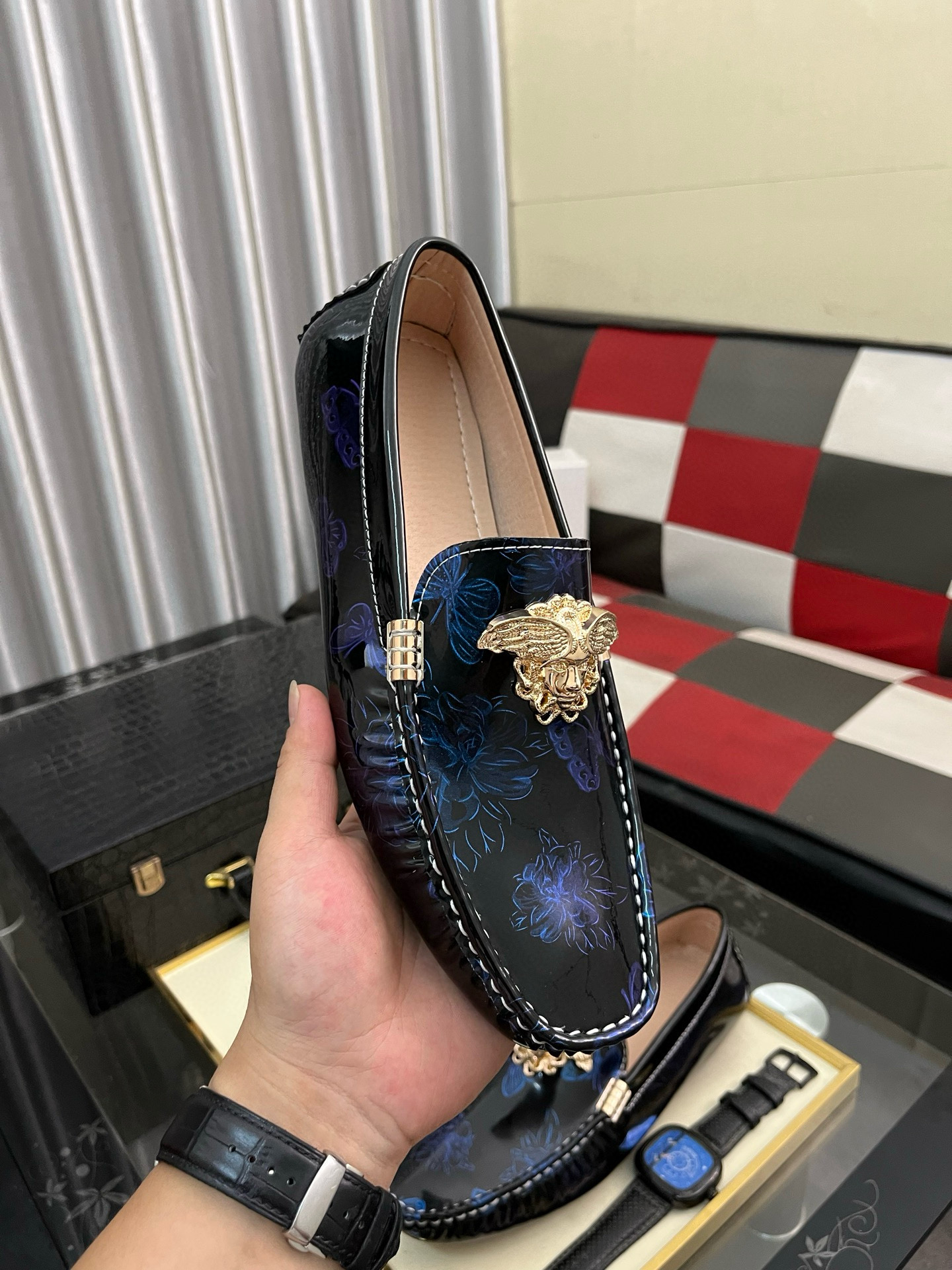 베르사체 남자 구두