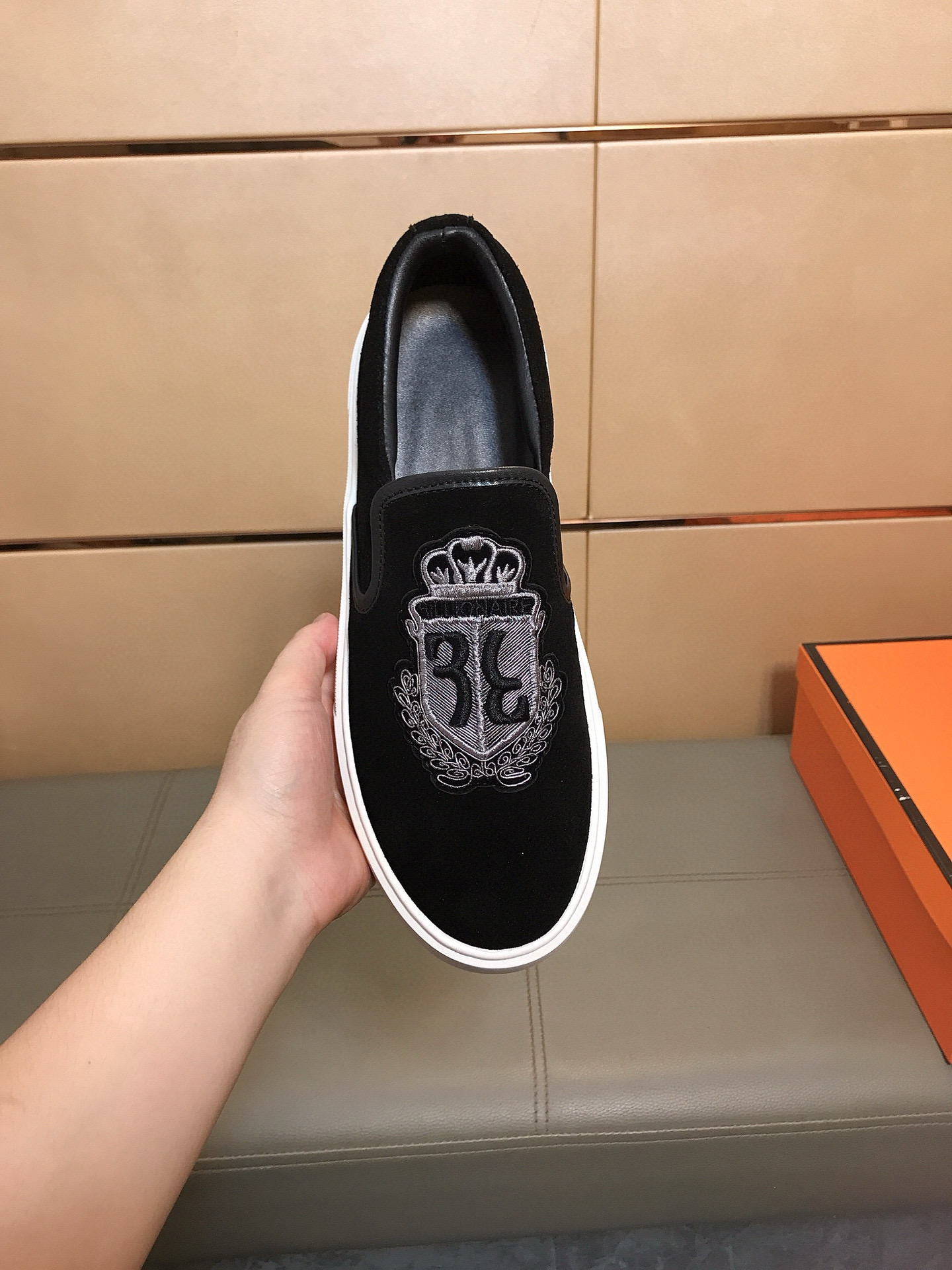 베르사체 남자 스니커즈 신발 운동화