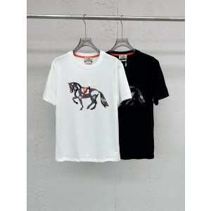 에르메스 2컬러 남자 반팔티