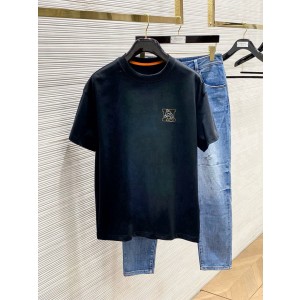 에르메스 2컬러 남자 반팔티