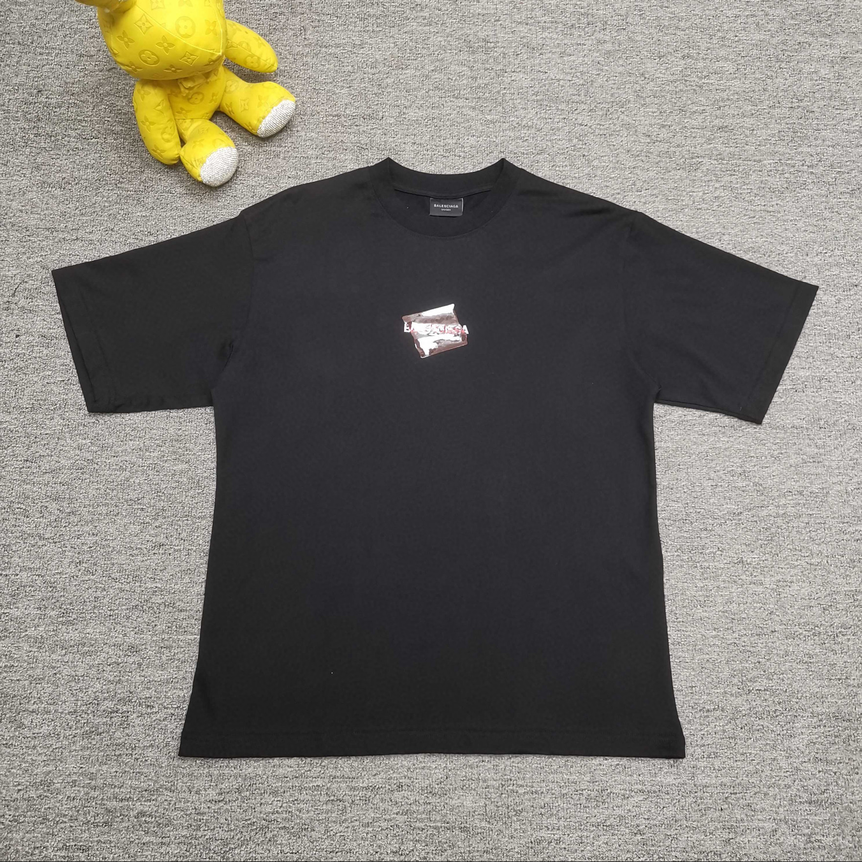 발렌시아가 남녀공용 반팔티