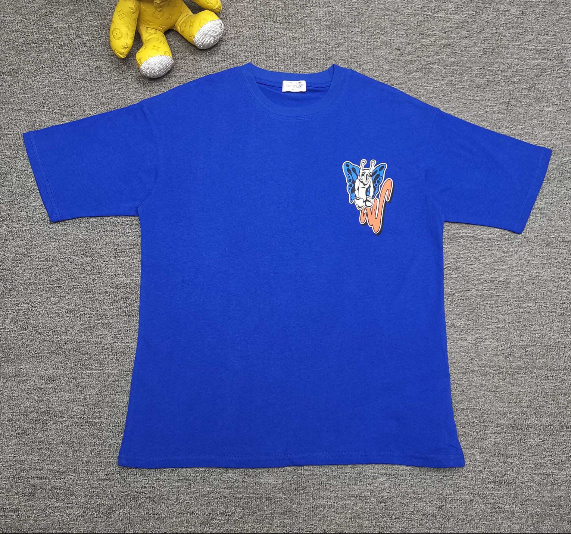 오프화이트 남녀공용 반팔티