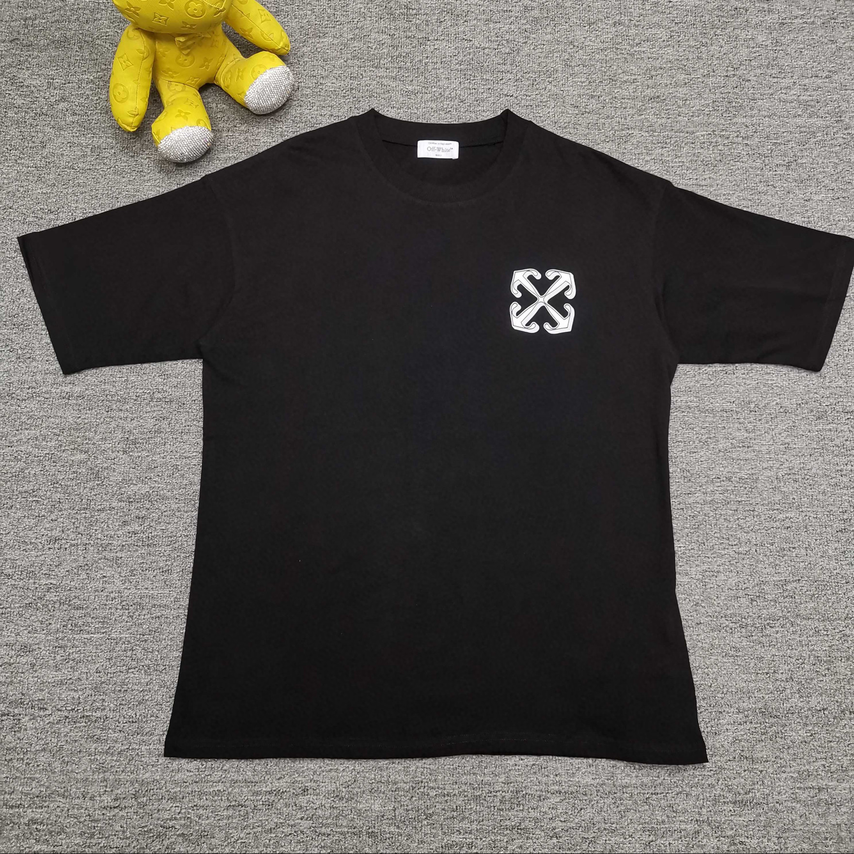 오프화이트 남녀공용 반팔티