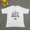 오프화이트 남녀공용 반팔티